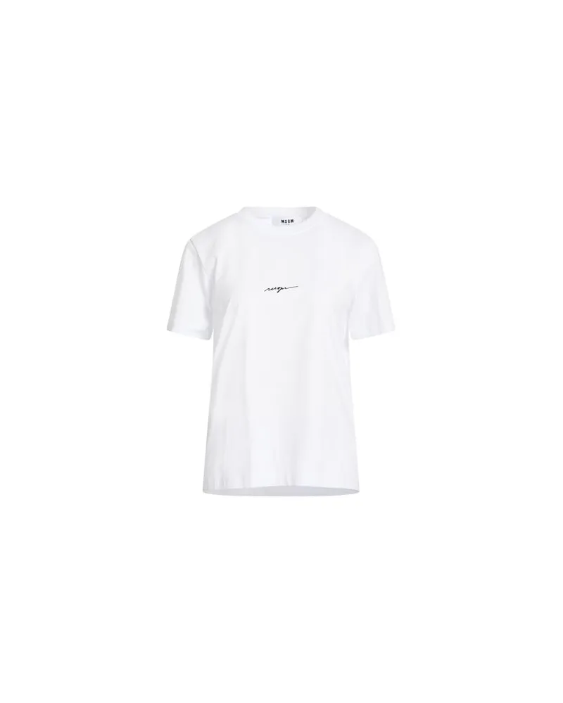 MSGM TOPS - T-shirtsauf YOOX.COM Weiß