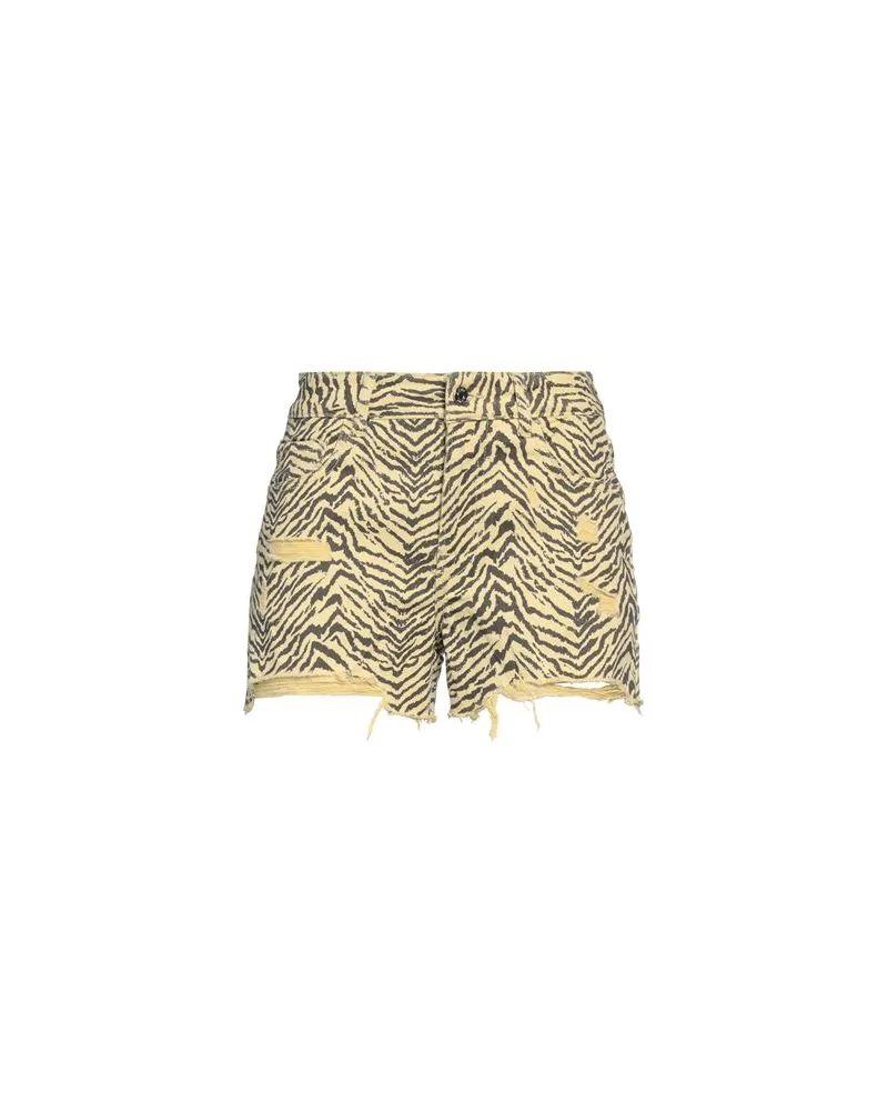 Liu Jo HOSEN & RÖCKE - Jeansshortsauf YOOX.COM Gelb