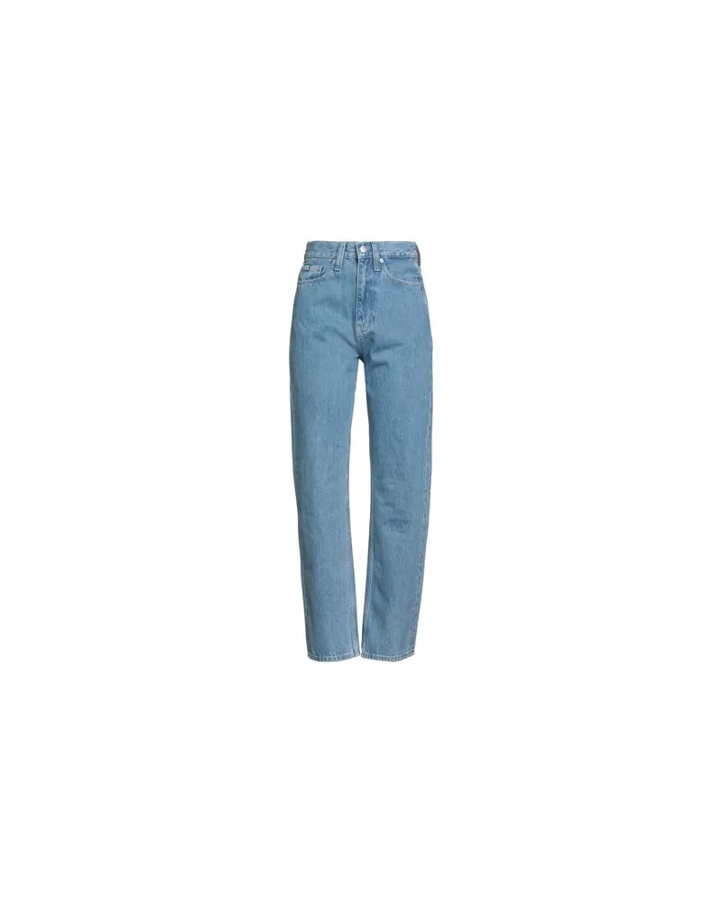 Calvin Klein HOSEN & RÖCKE - Jeanshosenauf YOOX.COM Blau