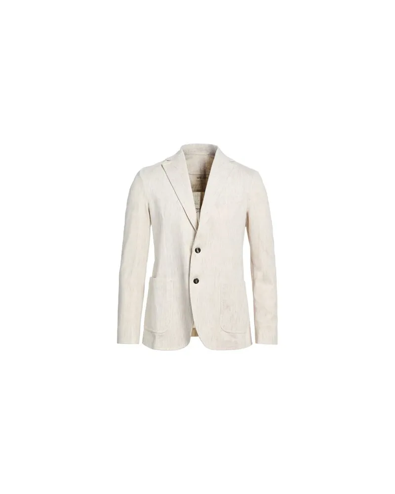 CIRCOLO 1901 ANZÜGE und CO-ORDS - Blazersauf YOOX.COM Cremeweiß