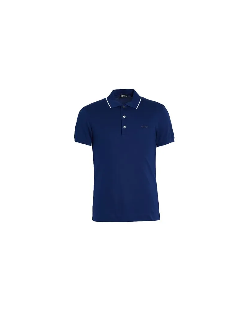 Ermenegildo Zegna TOPS - Poloshirtsauf YOOX.COM Nachtblau
