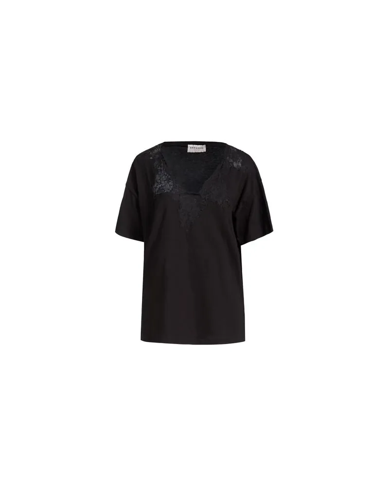 Ermanno Scervino TOPS - T-shirtsauf YOOX.COM Schwarz