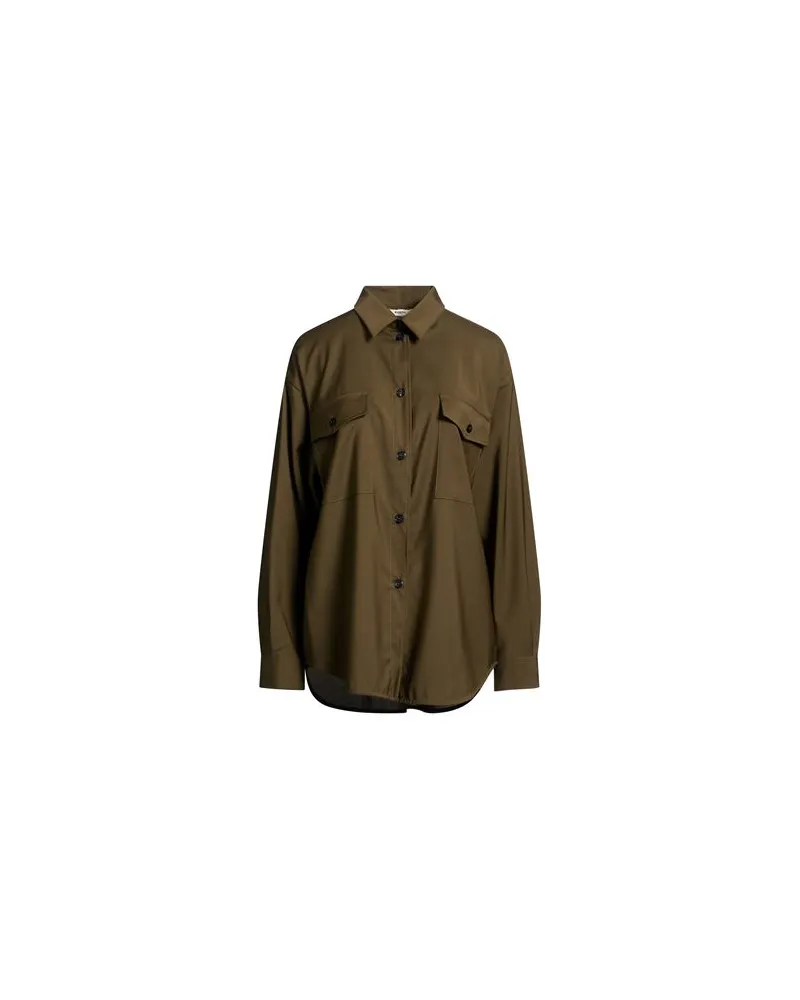 BARENA TOPS - Hemdenauf YOOX.COM Militärgrün