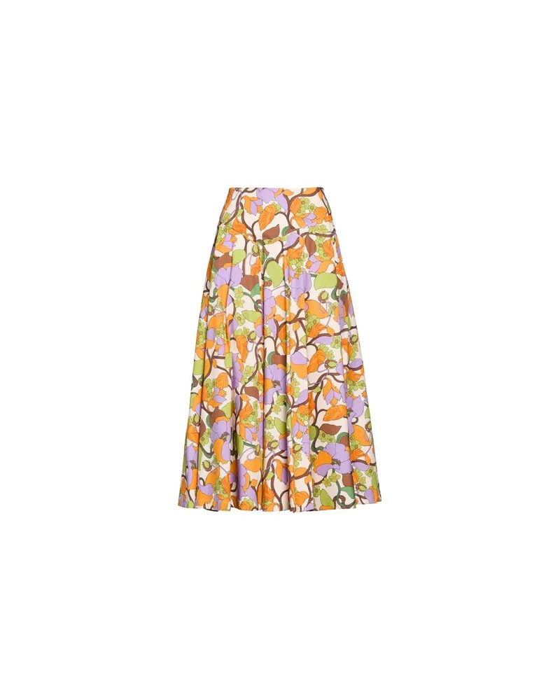 La DoubleJ HOSEN & RÖCKE - Midi-Röckeauf YOOX.COM Orange