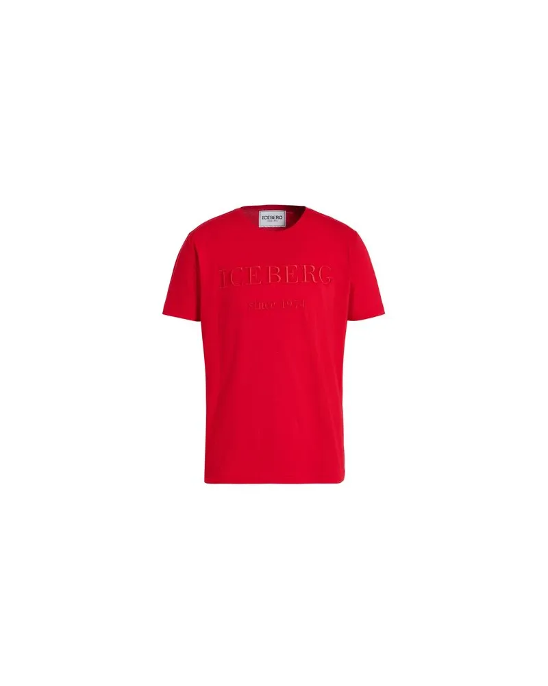 Iceberg TOPS - T-shirtsauf YOOX.COM Rot