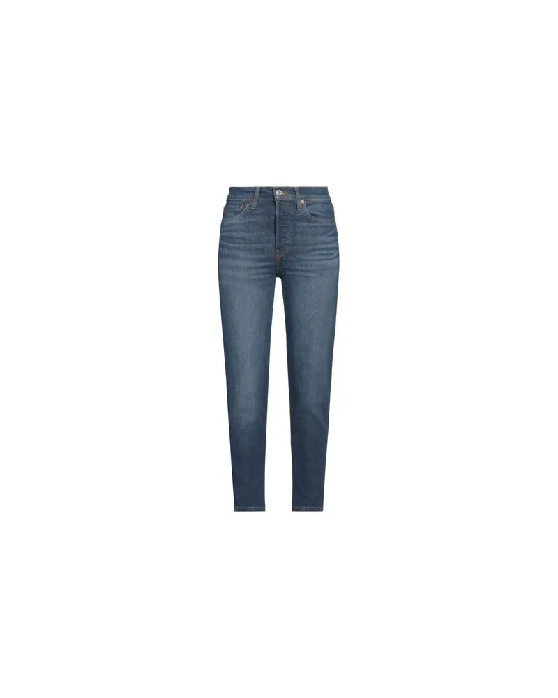 RE/DONE HOSEN & RÖCKE - Jeanshosenauf YOOX.COM Blau