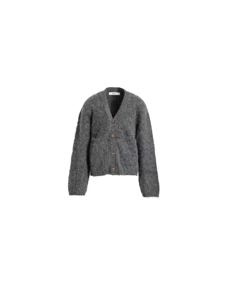 Séfr STRICKWAREN - Strickjackenauf YOOX.COM Grau