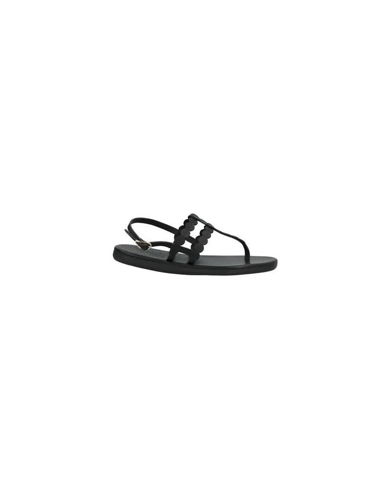 Ancient Greek Sandals SCHUHE - Zehentrennerauf YOOX.COM Schwarz