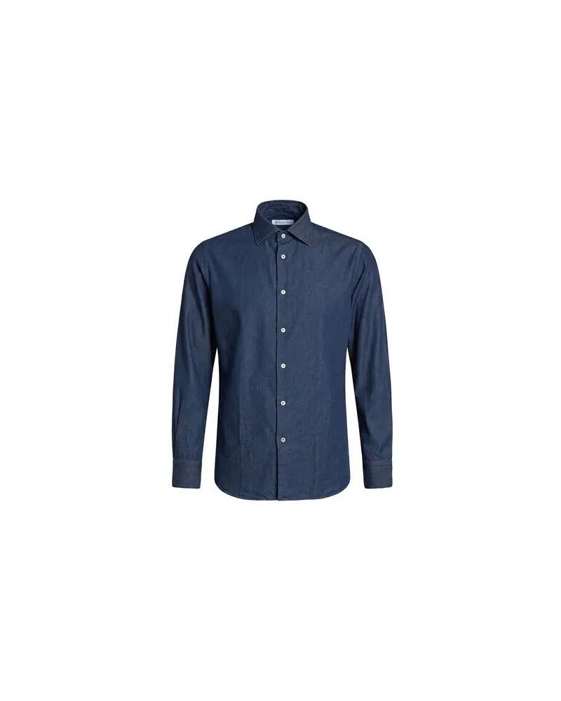 Manuel Ritz TOPS - Hemdenauf YOOX.COM Blau