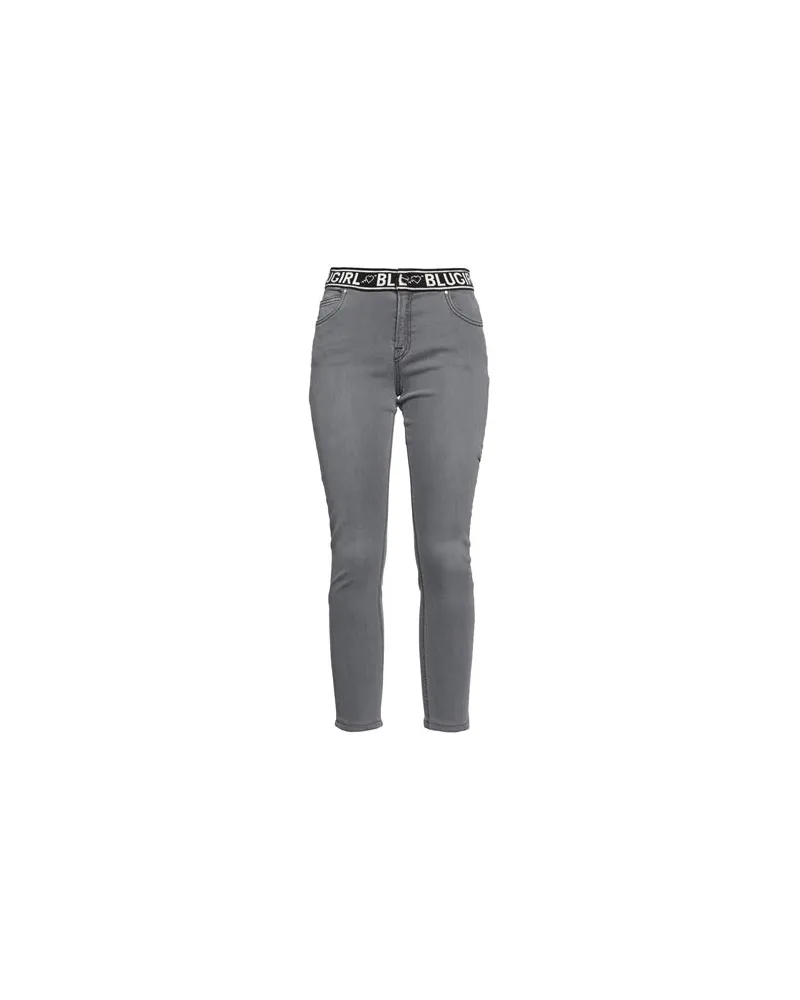 Blumarine HOSEN & RÖCKE - Jeanshosenauf YOOX.COM Grau