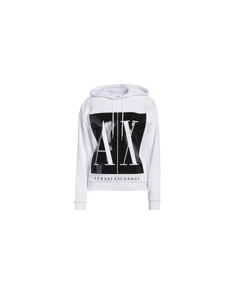 Armani Exchange TOPS - Sweatshirtsauf YOOX.COM Weiß
