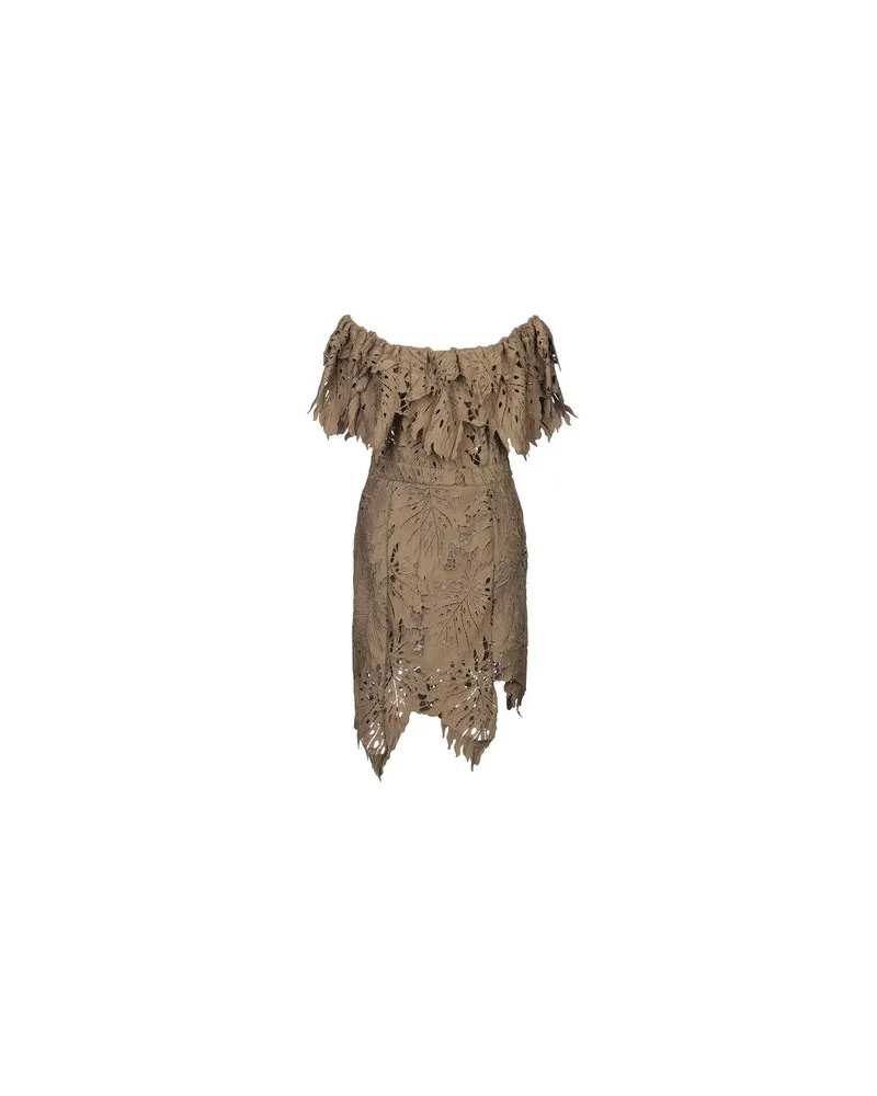 Weili Zheng KLEIDER - Mini-Kleiderauf YOOX.COM Militärgrün