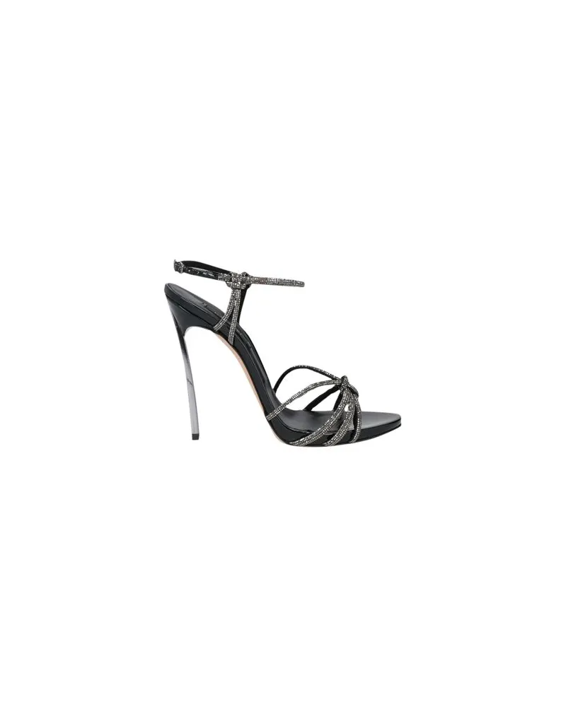 Casadei SCHUHE - Sandalenauf YOOX.COM Schwarz