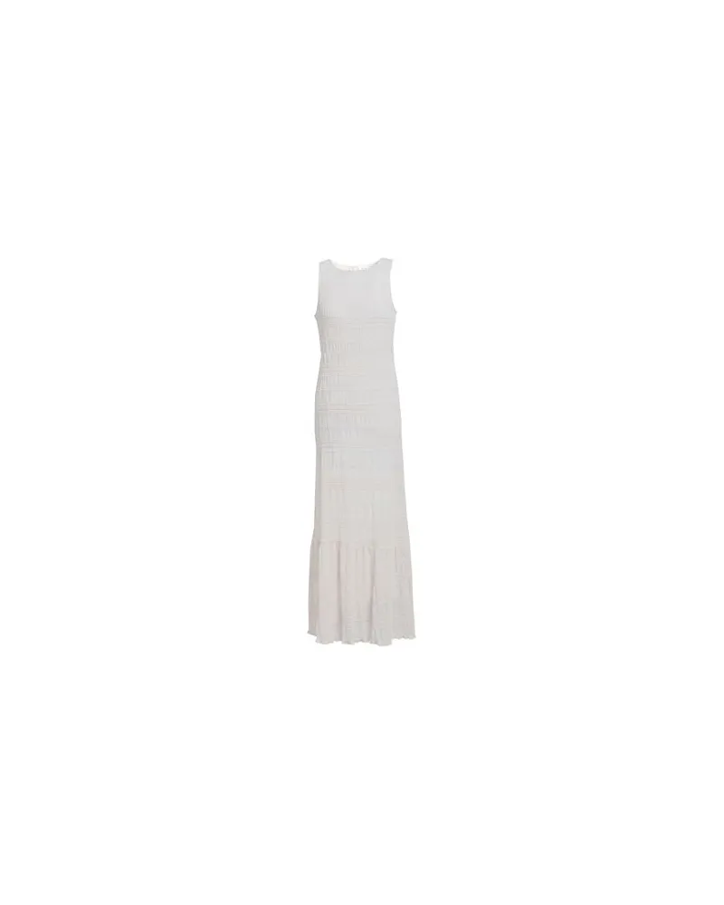 Vila KLEIDER - Maxi-Kleiderauf YOOX.COM Elfenbein