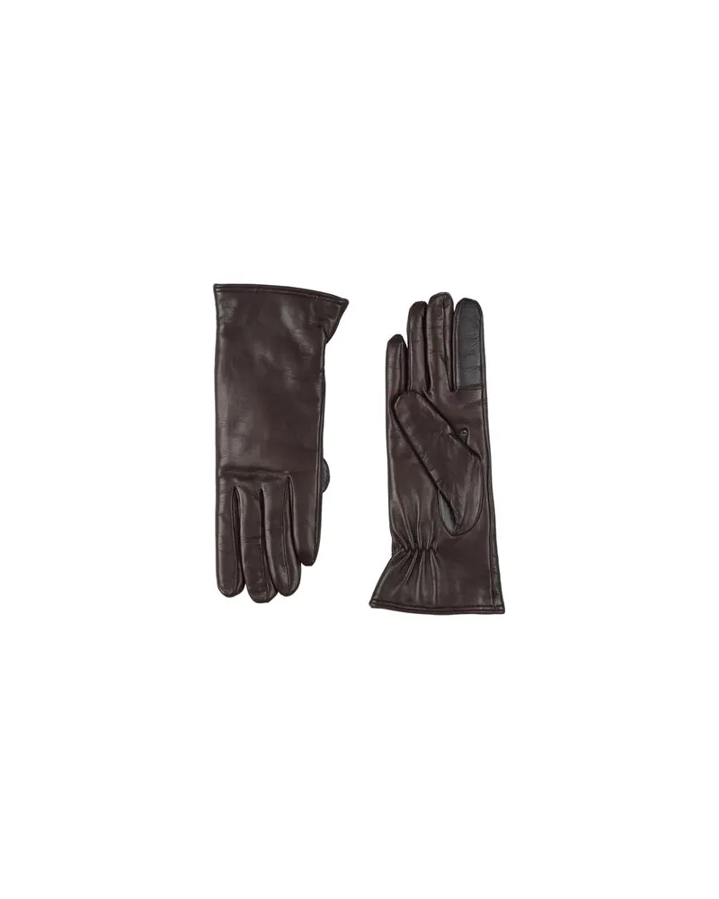 MOORER ACCESSOIRES - Handschuheauf YOOX.COM Schokobraun