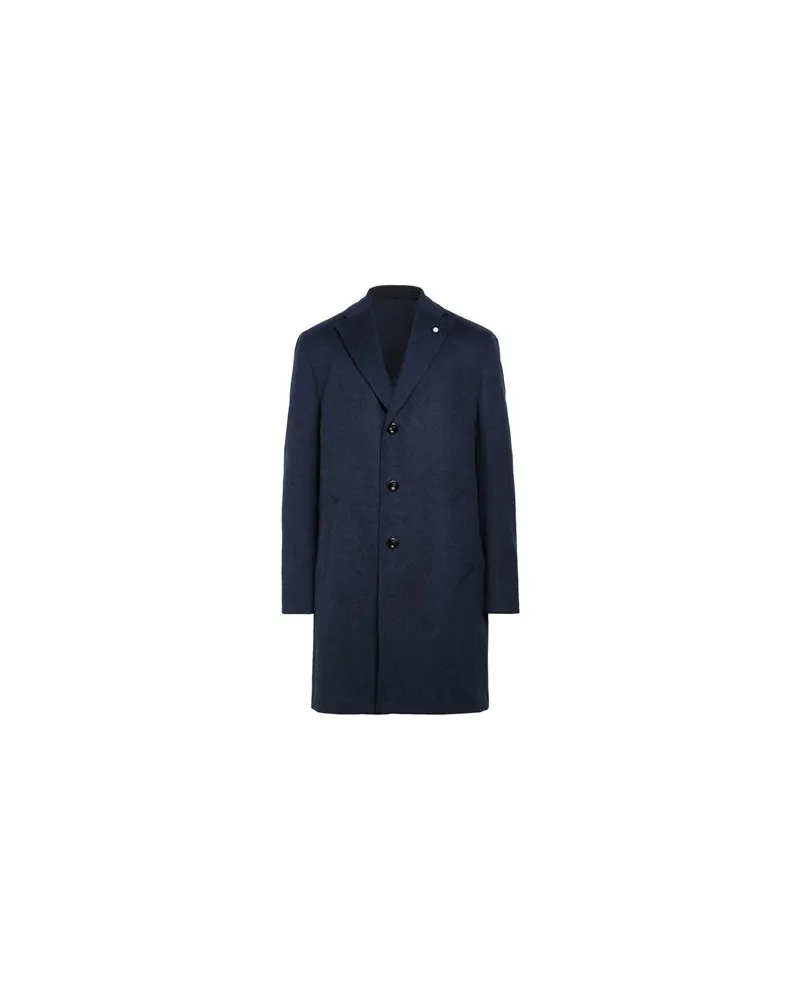 Luigi Bianchi Mantova JACKEN & MÄNTEL - Mäntelauf YOOX.COM Nachtblau