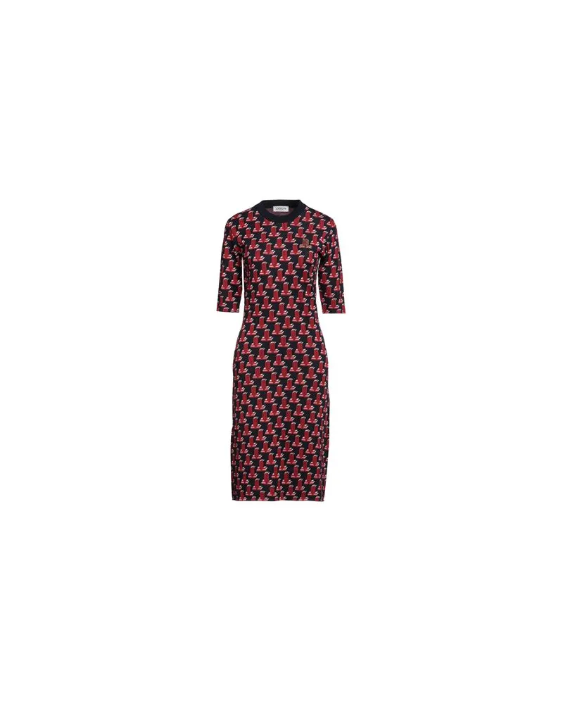 Lanvin KLEIDER - Midi-Kleiderauf YOOX.COM Nachtblau