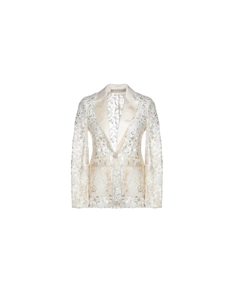 Ermanno Scervino ANZÜGE und CO-ORDS - Blazersauf YOOX.COM Elfenbein