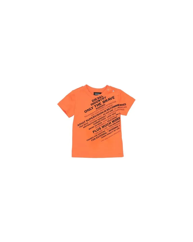 Diesel TOPS - T-shirtsauf YOOX.COM Orange