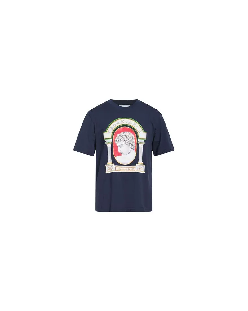Casablanca Paris TOPS - T-shirtsauf YOOX.COM Marineblau