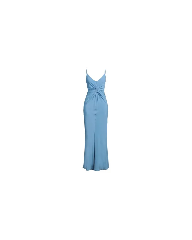 MSGM KLEIDER - Maxi-Kleiderauf YOOX.COM Hellblau