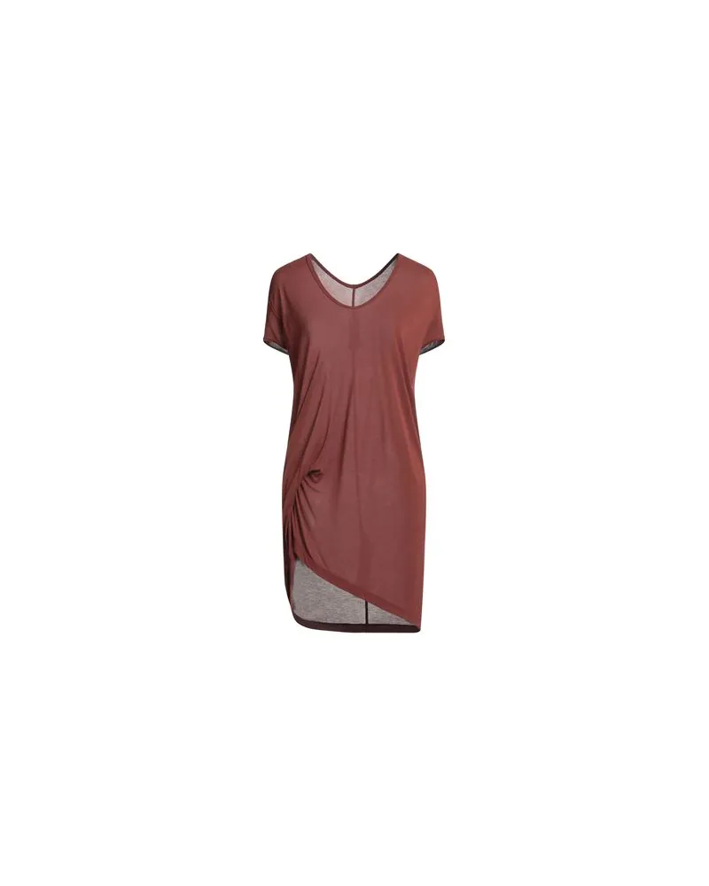 Rick Owens TOPS - T-shirtsauf YOOX.COM Ziegelrot