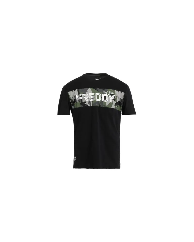 Freddy TOPS - T-shirtsauf YOOX.COM Schwarz