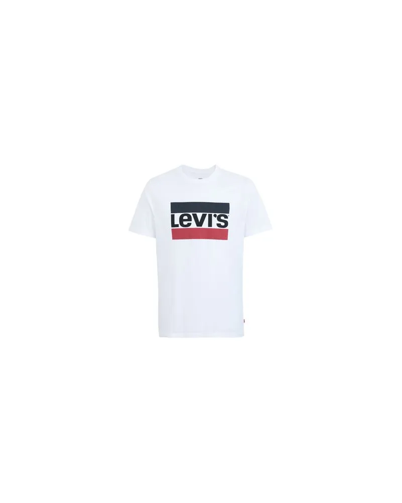 Levi's SPORTSWEAR LOGO GRAPHIC TEE  - TOPS - T-shirtsauf YOOX.COM Weiß