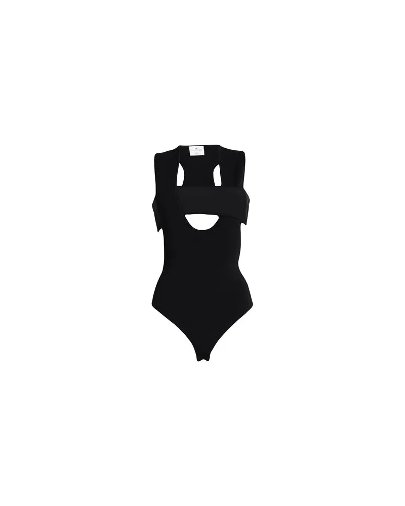 Courrèges TOPS - Bodysuitsauf YOOX.COM Schwarz