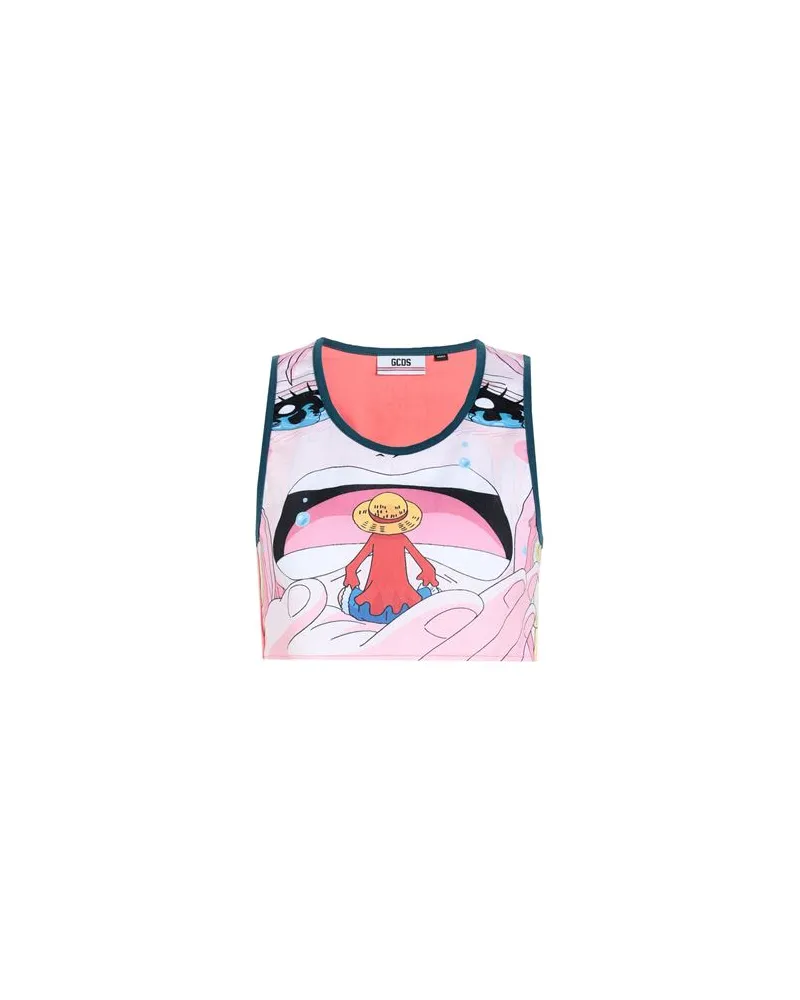 GCDS TOPS - Tank Topsauf YOOX.COM Rosa