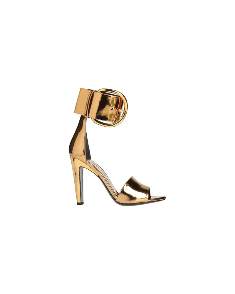 Tom Ford SCHUHE - Sandalenauf YOOX.COM Gold