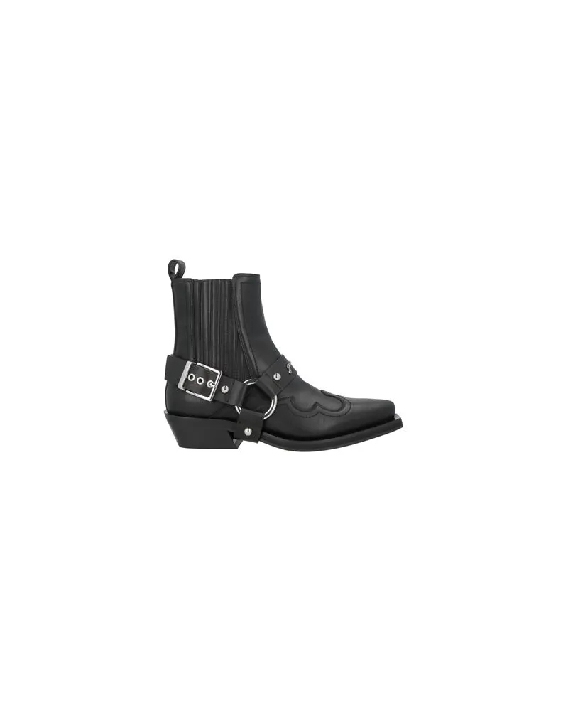 Ganni SCHUHE - Stiefelettenauf YOOX.COM Schwarz