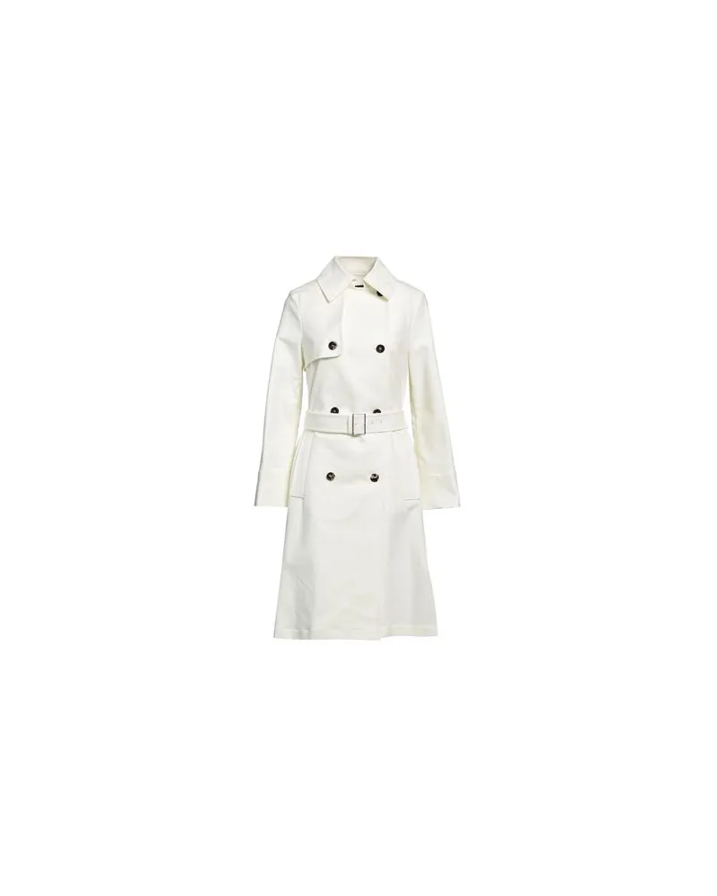 BCBGMAXAZRIA JACKEN & MÄNTEL - Jacken, Mäntel & Trenchcoatsauf YOOX.COM Cremeweiß