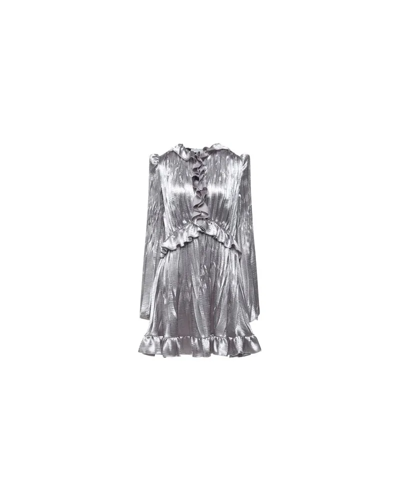 Philosophy Di Lorenzo Serafini KLEIDER - Mini-Kleiderauf YOOX.COM Silber