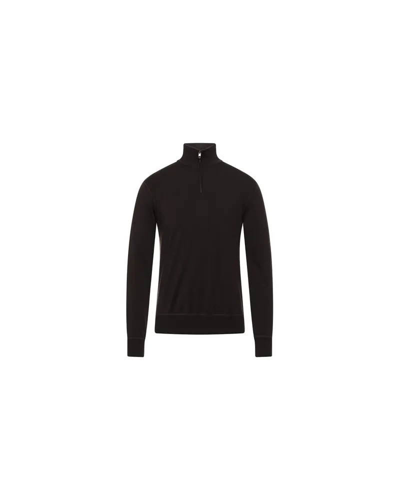 Dolce & Gabbana STRICKWAREN - Rollkragenpulloverauf YOOX.COM Dunkelbraun
