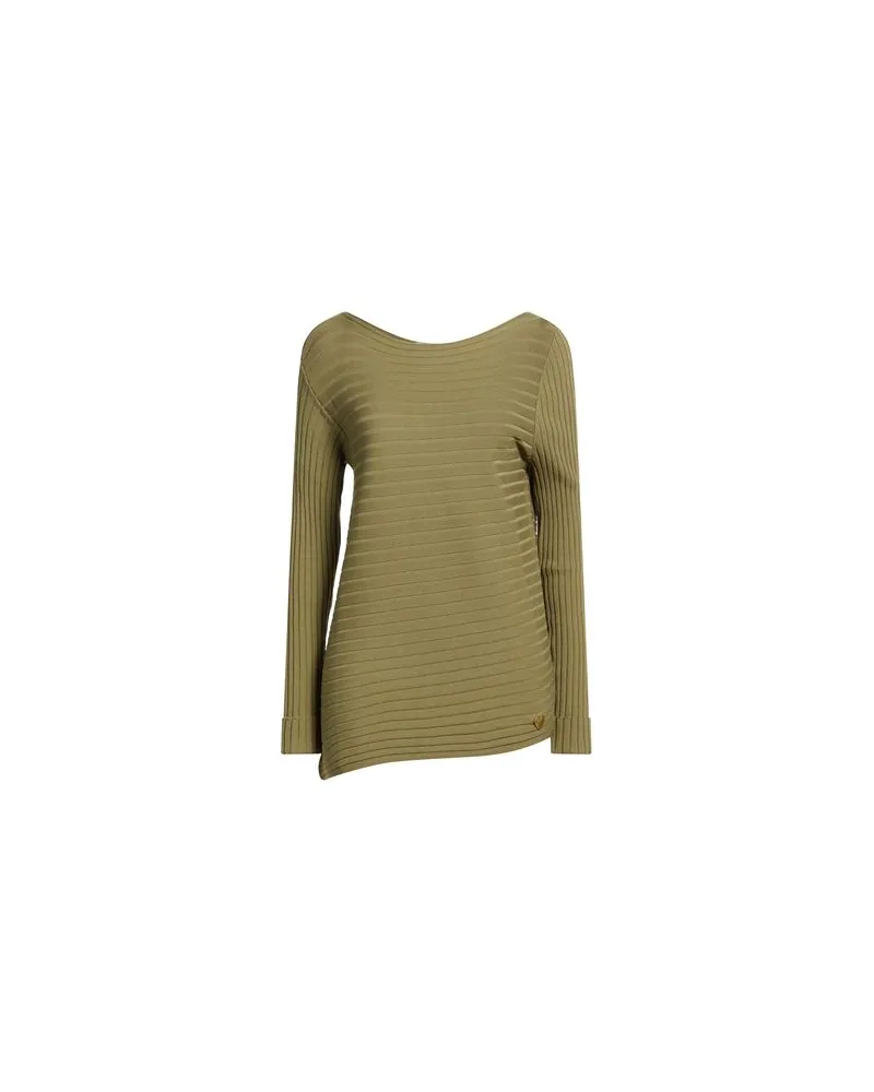 Twin-Set U&B - STRICKWAREN - Pulloverauf YOOX.COM Militärgrün