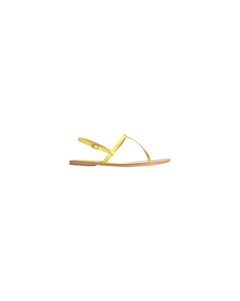 Claudio Cutuli SCHUHE - Zehentrennerauf YOOX.COM Gelb