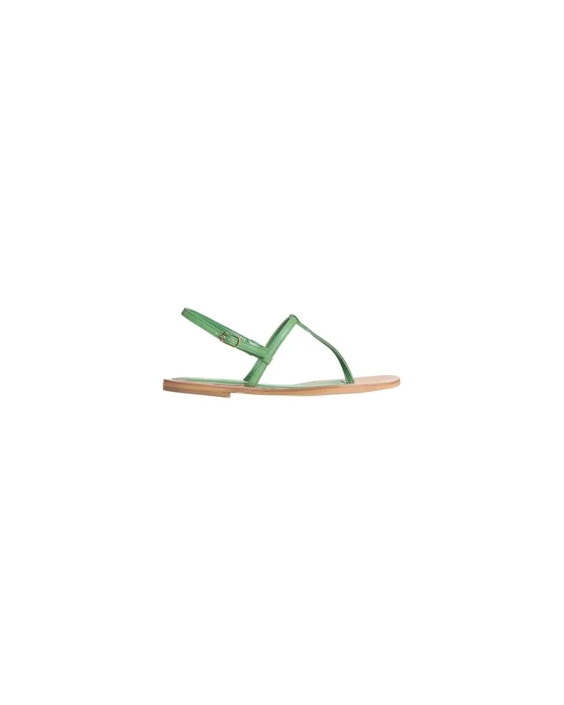 Claudio Cutuli SCHUHE - Zehentrennerauf YOOX.COM Grün