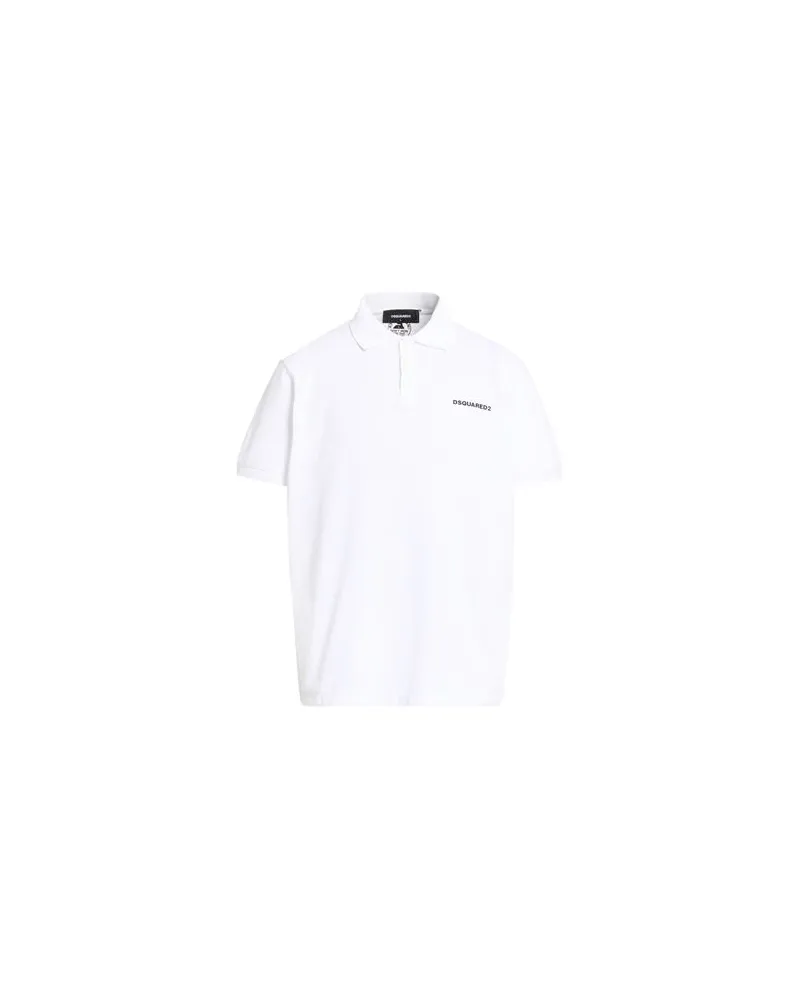 Dsquared2 TOPS - Poloshirtsauf YOOX.COM Weiß