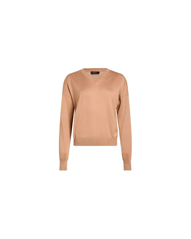 MOORER STRICKWAREN - Pulloverauf YOOX.COM Hellbraun