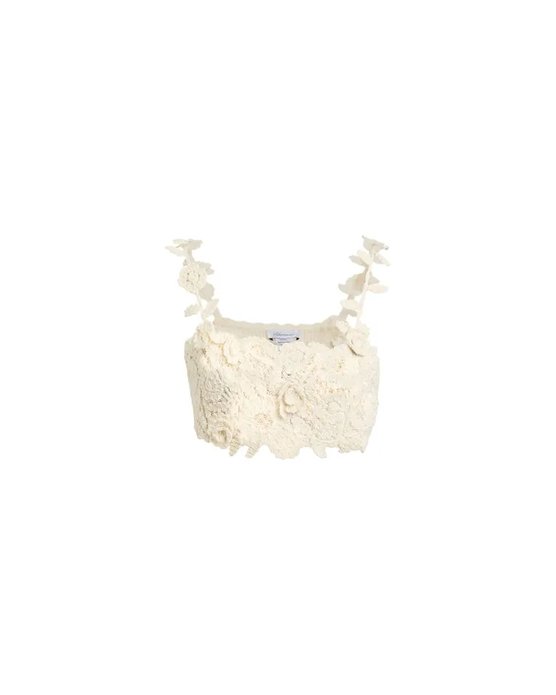 Blumarine TOPS - Topsauf YOOX.COM Elfenbein