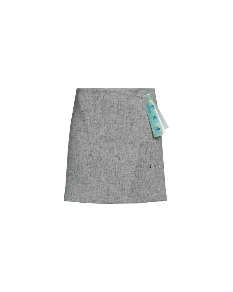 OFF-WHITE HOSEN & RÖCKE - Miniröckeauf YOOX.COM Grau
