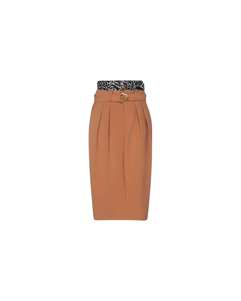 Manila Grace HOSEN & RÖCKE - Midi-Röckeauf YOOX.COM Kamel