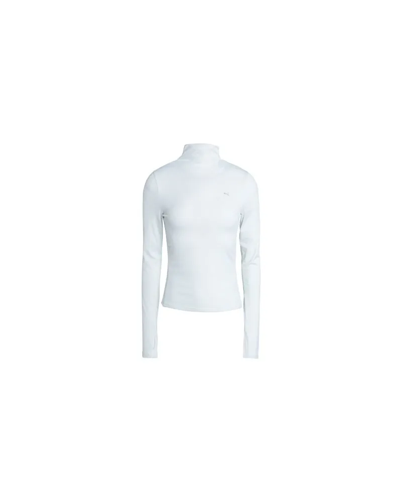 Puma YONA Rib Mock Longsleeve  - TOPS - T-shirtsauf YOOX.COM Off