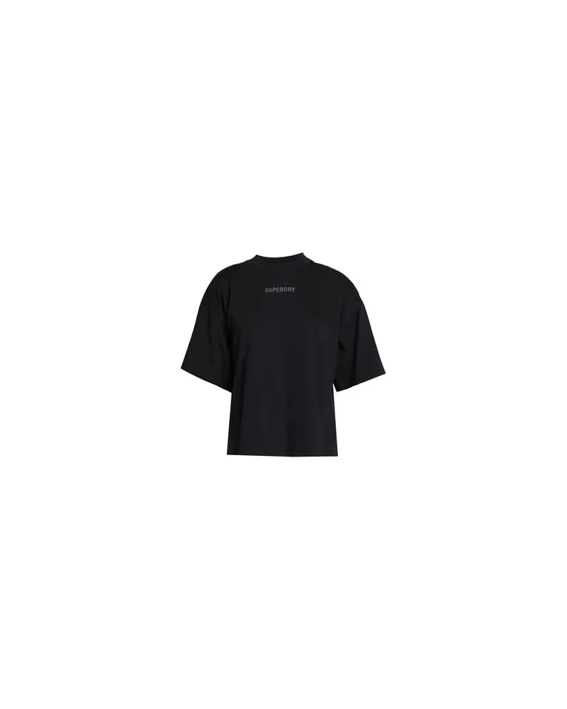 Superdry. TOPS - T-shirtsauf YOOX.COM Schwarz
