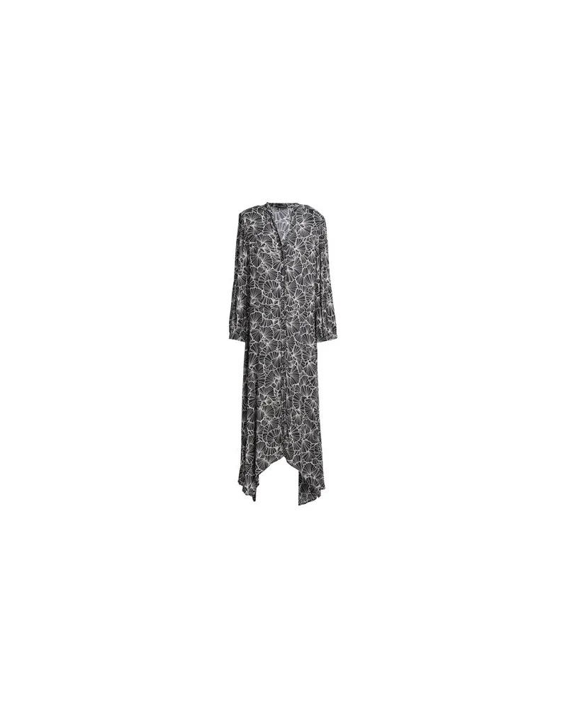 Twin-Set KLEIDER - Maxi-Kleiderauf YOOX.COM Schwarz