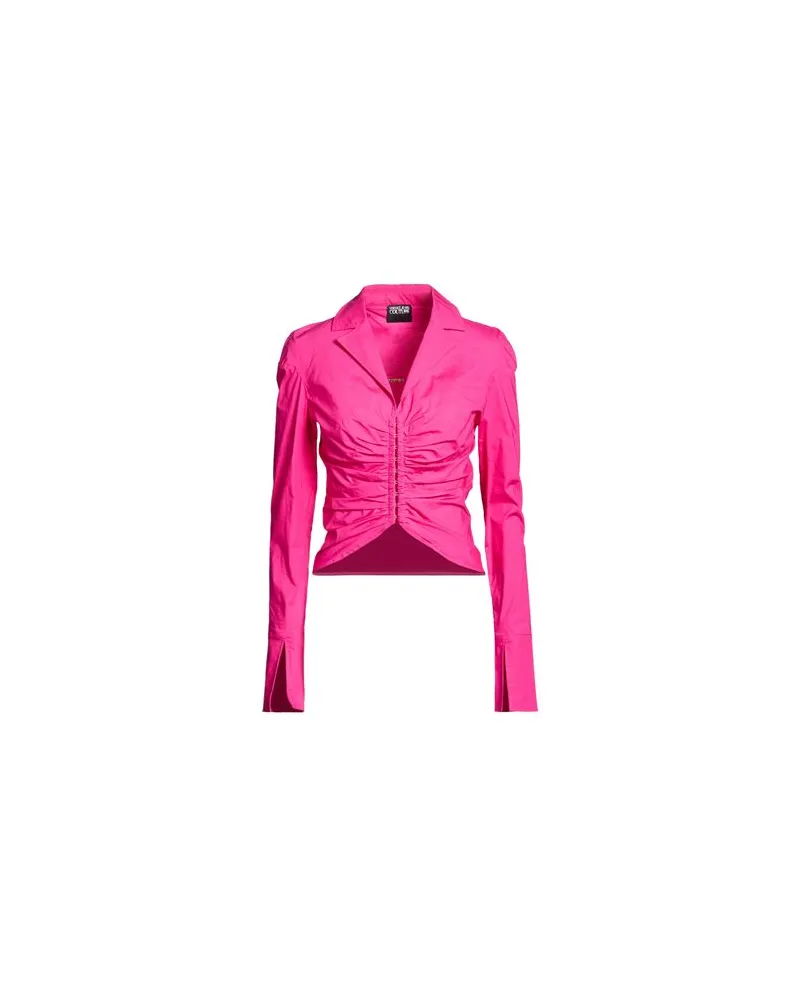 Versace Jeans TOPS - Hemdenauf YOOX.COM Fuchsia