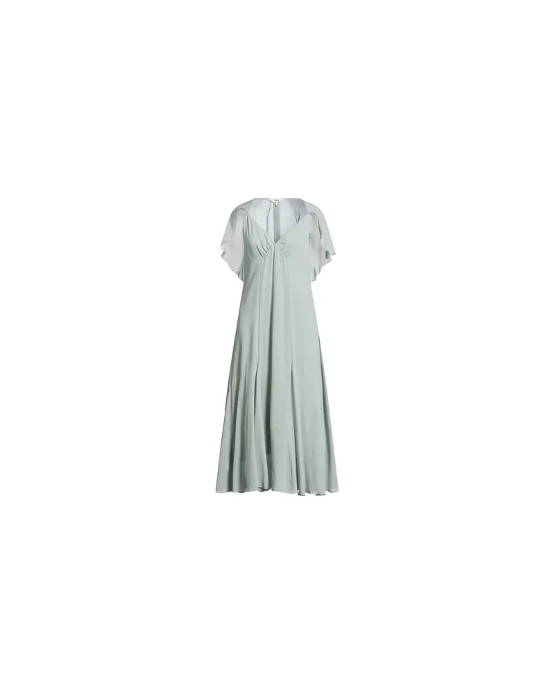 Chloé KLEIDER - Midi-Kleiderauf YOOX.COM Himmelblau