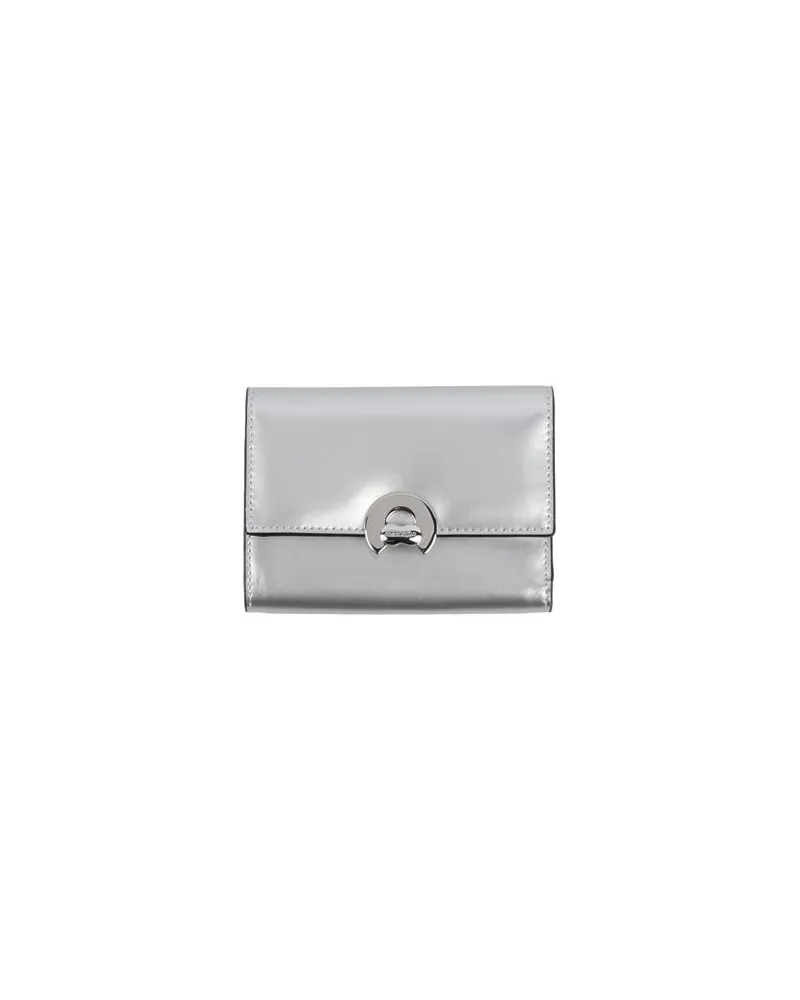 Coccinelle Kleinlederwaren - Brieftaschenauf YOOX.COM Silber