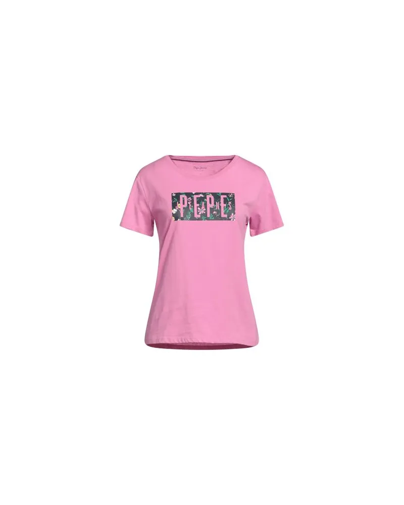Pepe Jeans TOPS - T-shirtsauf YOOX.COM Rosa